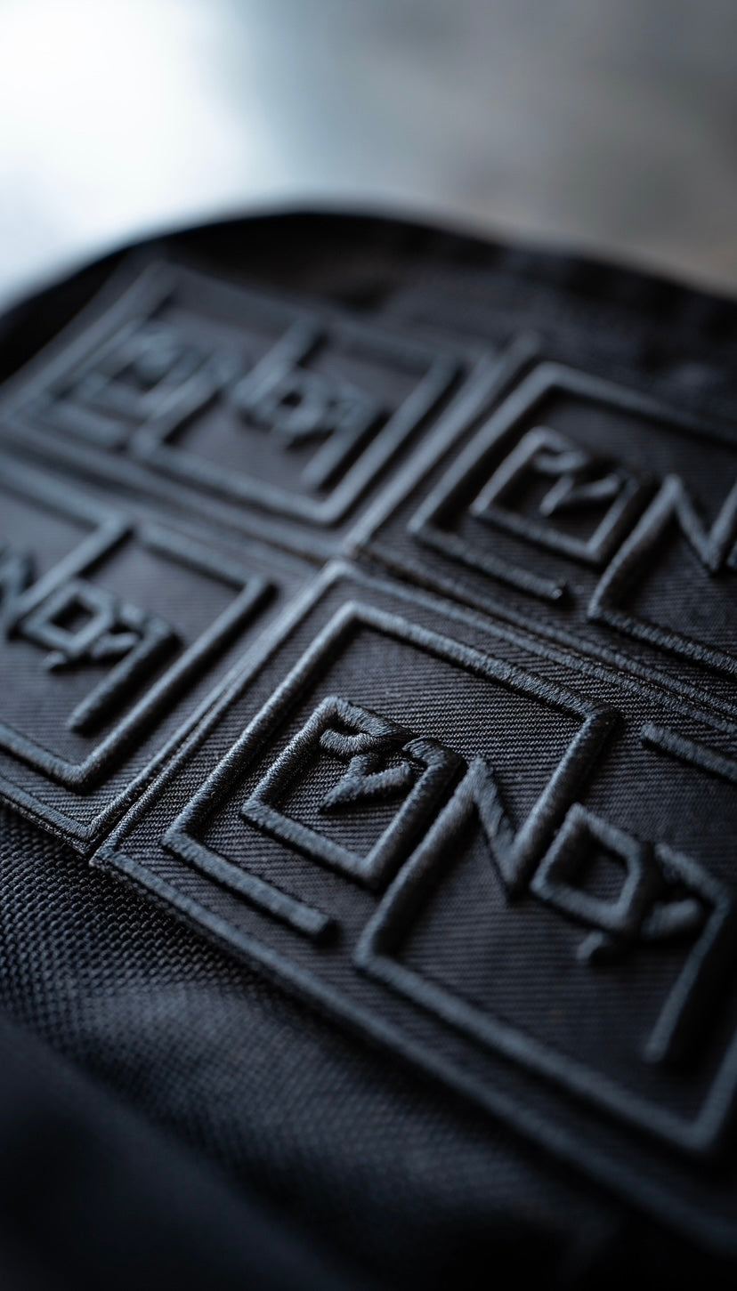 Panda X ItsFlippers murdered out Patch