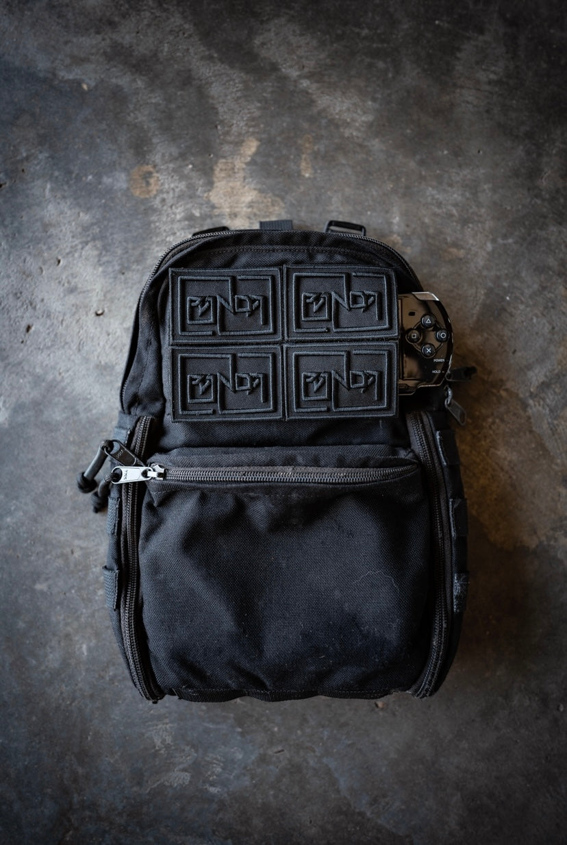 Panda X ItsFlippers murdered out Patch